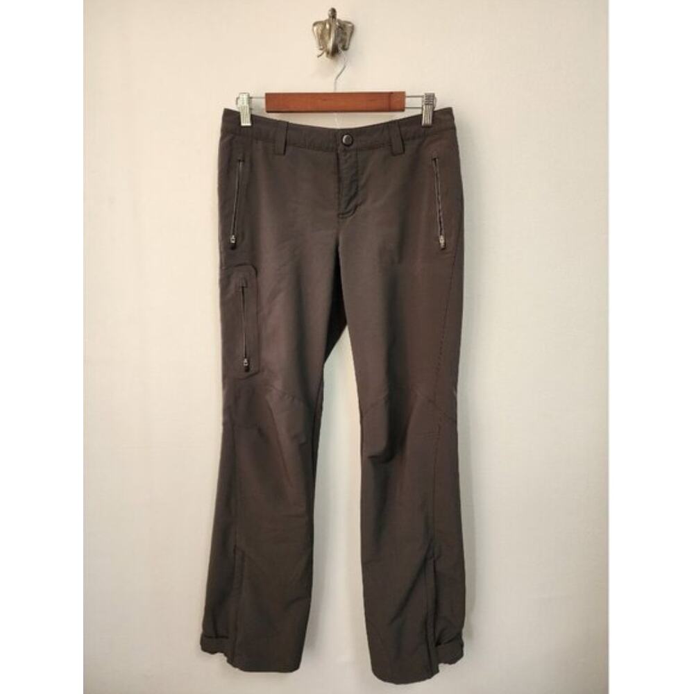 REI Gray Women's Endeavor  Straight Leg Hiking Pants Size 8 Waterproof Outdoors - Picture 2 of 8